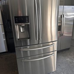 36” SAMSUNG FRIDGE REFRIGERATOR NEVERA HELADERA FRIO REFRIGERADOR GOOD CONDITION DELIVERY 🚚 FREE WARRANTY 100 DAYS