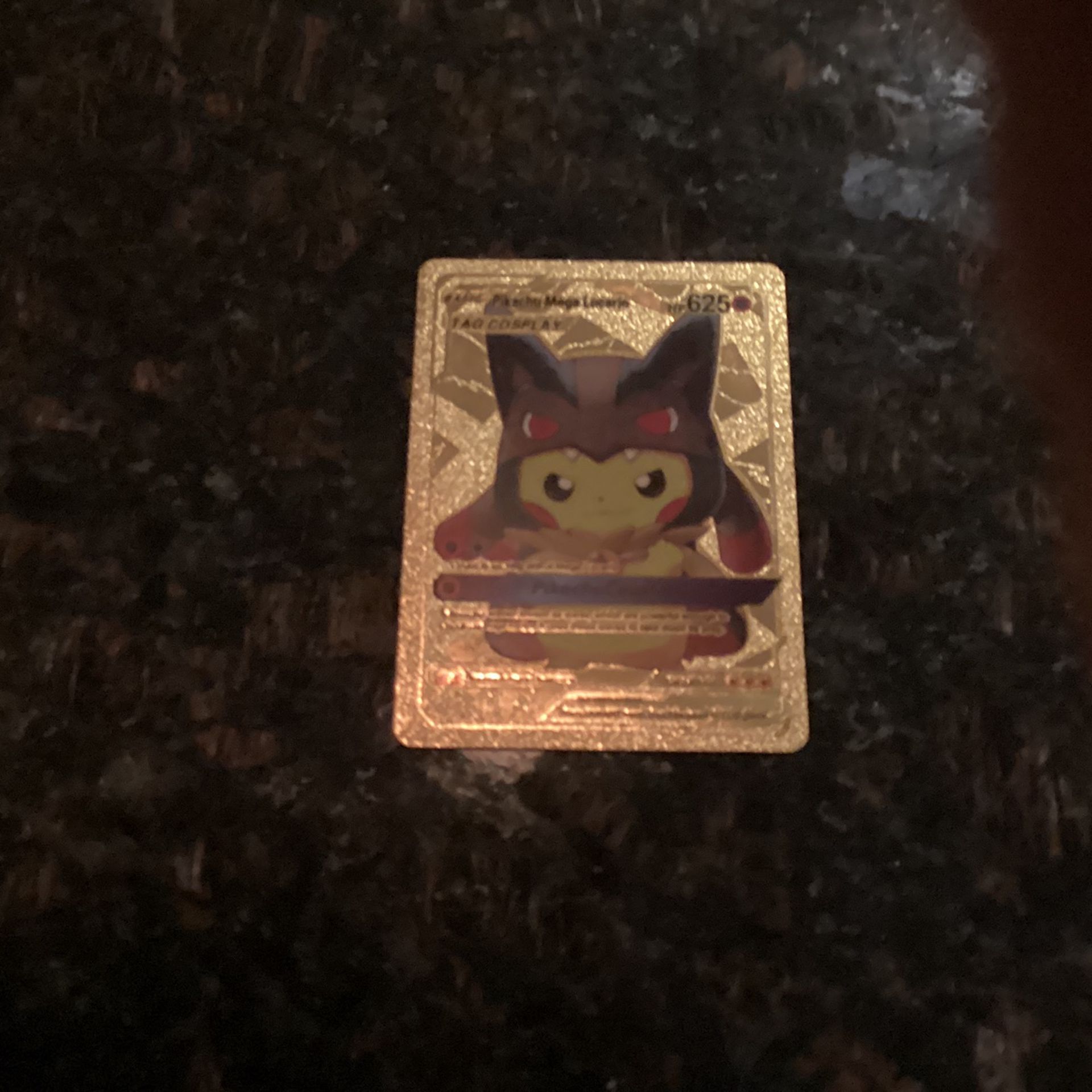 Pokémon Card Pikachu Mega Lucario