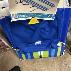 Rio beach backpack Lounger Chairs (2)