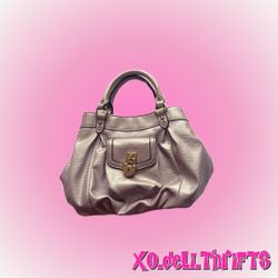 💕Early 2,000’s Juicy Couture Chrome Handbag 💕