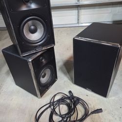 3 Denon Professional Bi-amplified Loudspeaker PLEASE  READ DESCRIPTION BELOW 👇