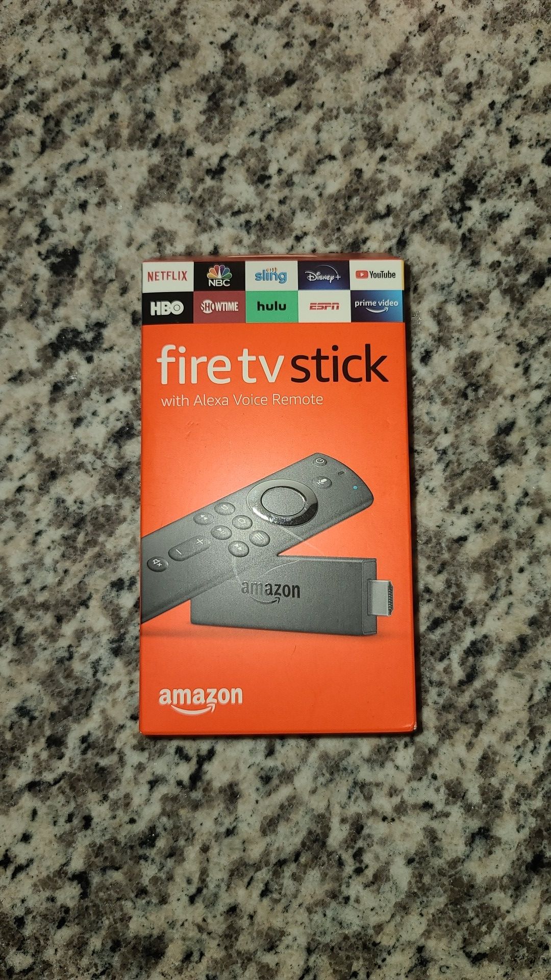 Amazon Fire TV Stick with Alexa Voice Remote 2nd Generation BRAND NEW, UNOPENED, SEALED