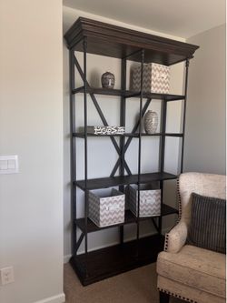 Metal & Wood Shelf