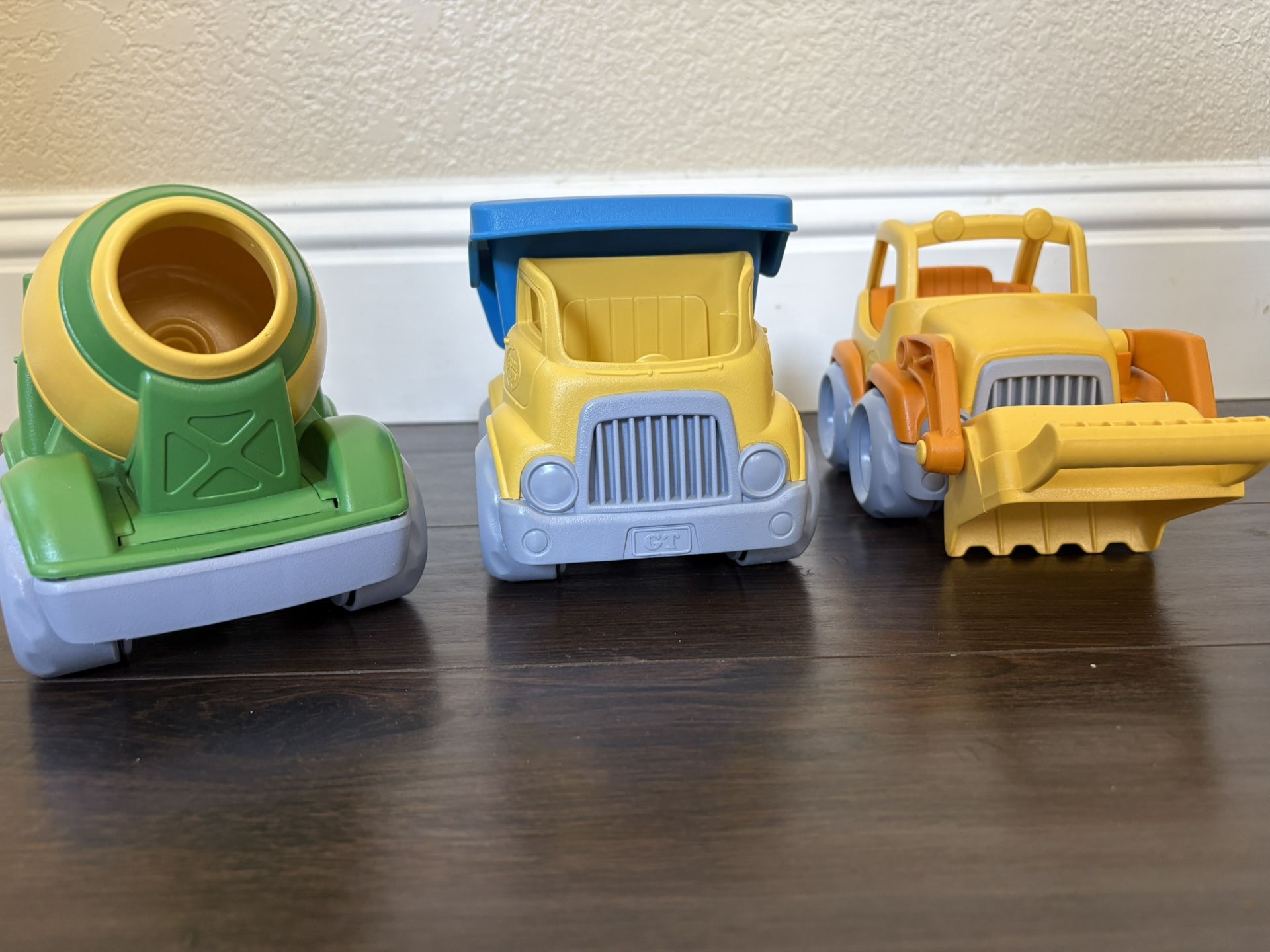 Green Toy Trucks In Excellent Condition $10