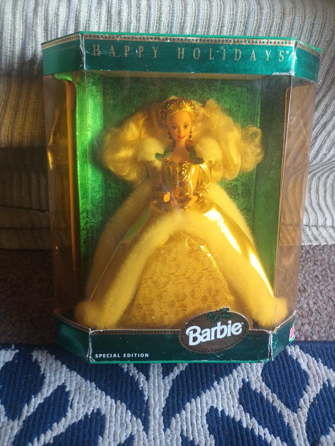 Happy Holidays Special Edition Barbie Serial Number 12155