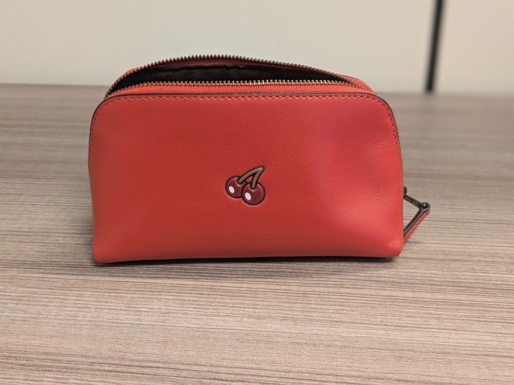 Limited Edition Coach Pacman Cosmetic Case