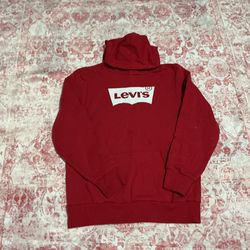Red Levi hoodie for boys