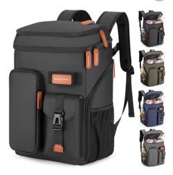 Insulated cooler backpack