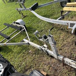 Galvanized Jet Ski Trailer. New Winch, New Jack. Ready To Load….