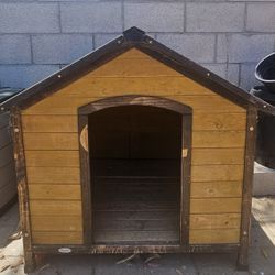 Wood Dog House Kennel Medium Dog