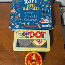 Visual Scanning Games