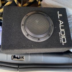 Jl Audio 8inch Subwoofer With Box