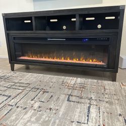 Tv Stand With Fireplace Insert 