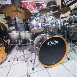 Pdp All Maple X7 Complete Mega Drum Set !! $850 Or Best Offer !!