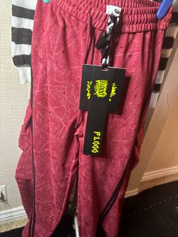 Flood Brand Red Jogger Sweatpants