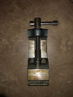 j) Vintage PALMGREN Drill Press Vise - Gunsmith, Jeweler, Machinist tool