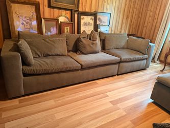 West Elm Harmony Sofa W/ Ottoman
