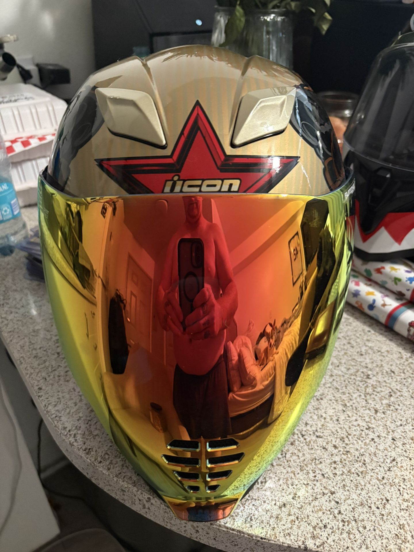 Icon Airflite Motorcycle Helmet Large