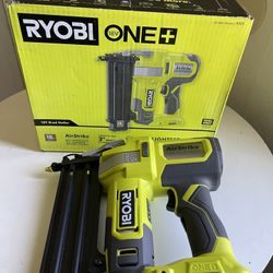 RYOBI ONE+ 18V 18-Gauge Cordless AirStrike Brad Nailer (Tool Only)