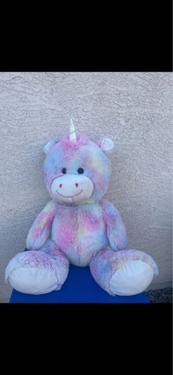 Large Rainbow Unicorn Stuffed Plush Toy
