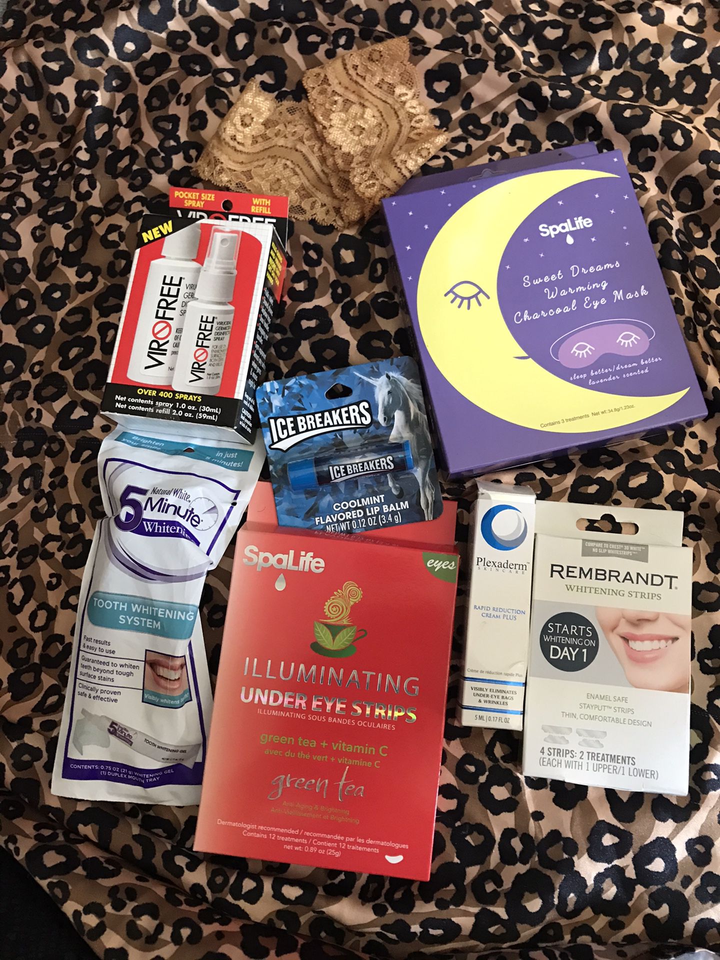 8 piece brand new health and beauty set
