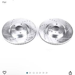 Brake Rotors (Drilled and slotted)