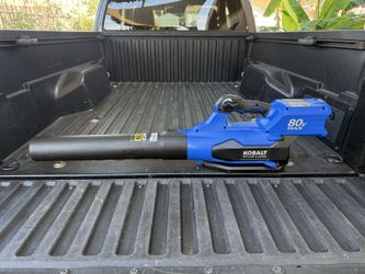 Kobalt 80v 630-CFM 140-MPH Cordless Battery Handheld Leaf Blower (TOOL ONLY)