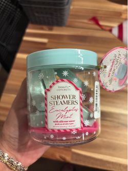 New Eucalyptus mint shower steamers