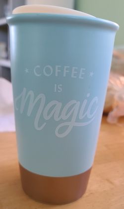 2018 Starbucks Lmtd Ed Ceramic Travel Tumbler-READ BEFORE RESPONDING 