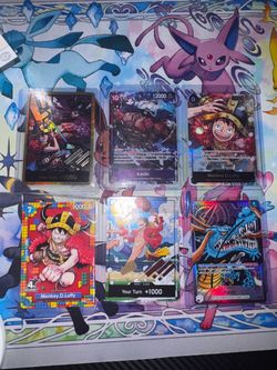 One Piece TCG Card Lot – Luffy, Kaido & More