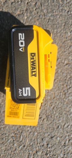 Dewalt baterry  5ah