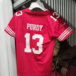 Kids Authentic NFL San Francisco 49ers Brock Purdy Jersey