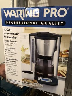 Waring pro coffee maker