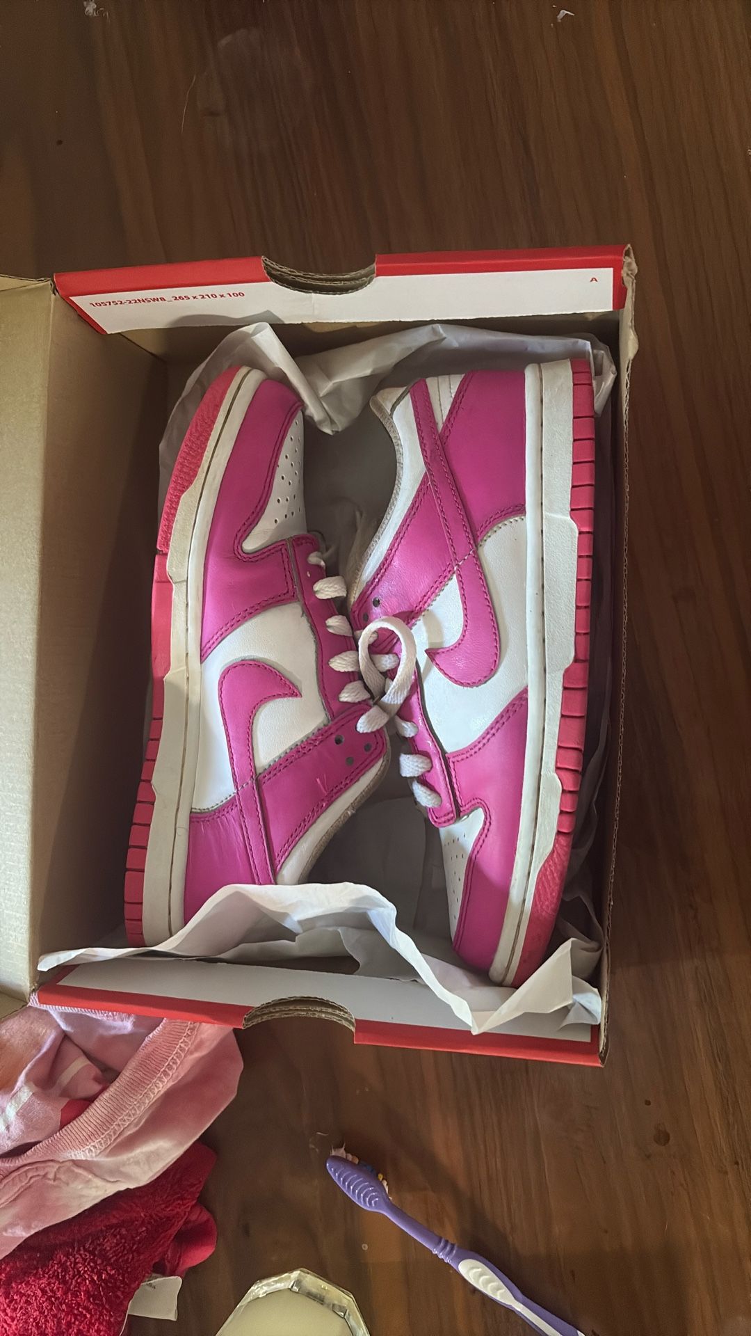 Pink Nike Dunks
