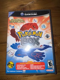 Authentic Pokémon Box: Ruby & Sapphire for Nintendo GameCube