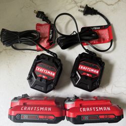 Craftsman Battery and charger 2AH v20