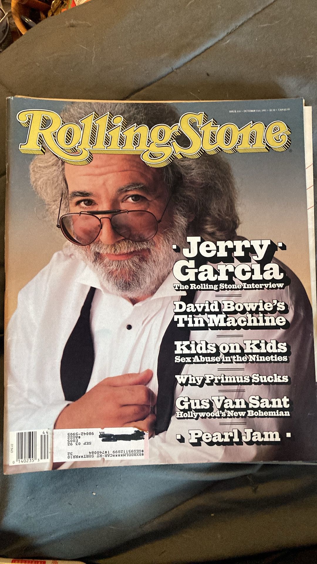 Rolling Stone Jerry Garcia Cover