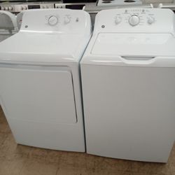 GE Washer And Dryer Set Electric 