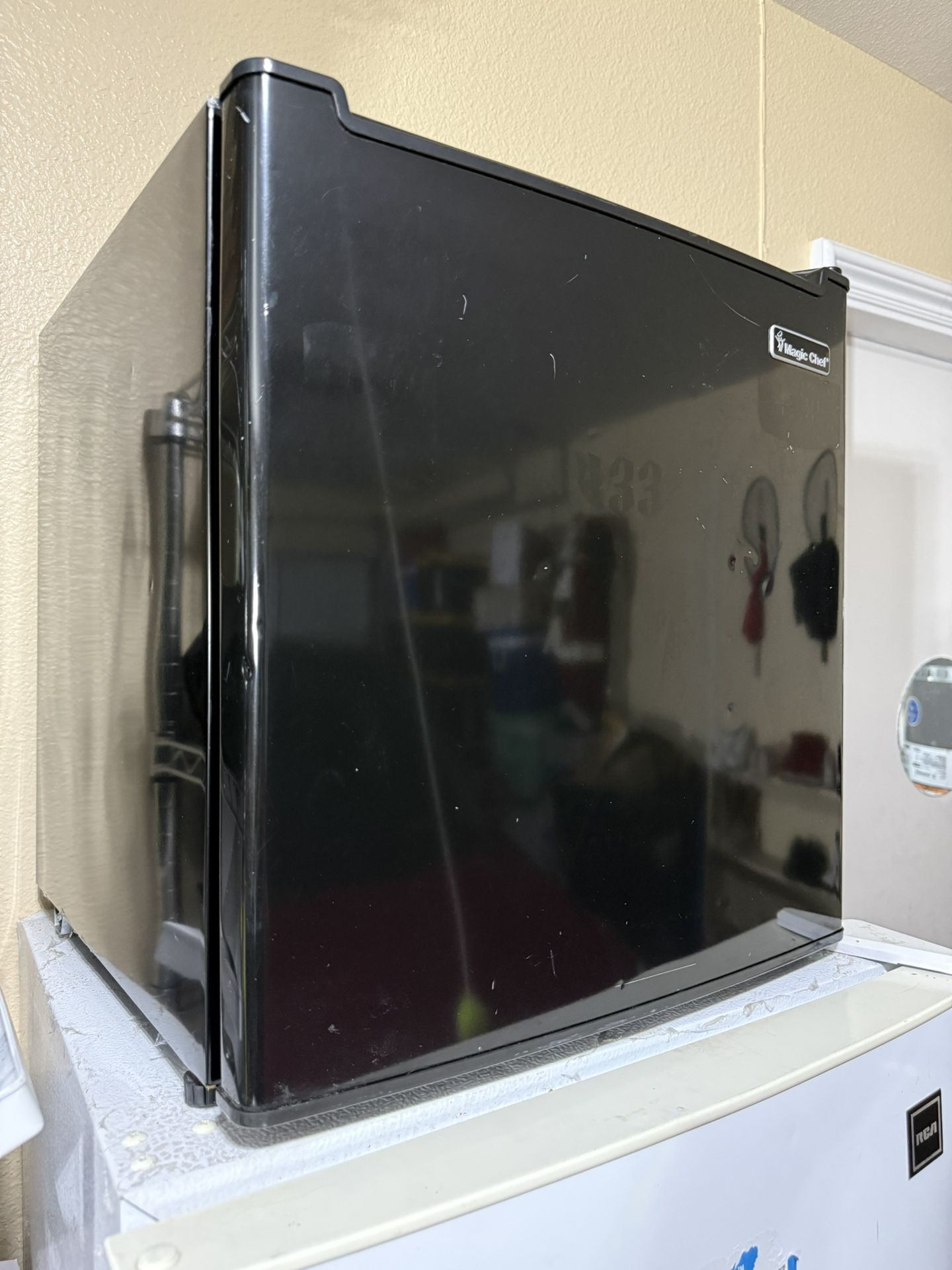 Magic Chef Mini Fridge 1.7 cu ft — Perfect for Office, Dorm, or Garage
