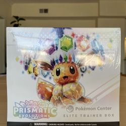 Prismatic Evolutions ETB