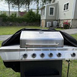 Nexgrill Propane Grill, 4 Burner With Side Burner
