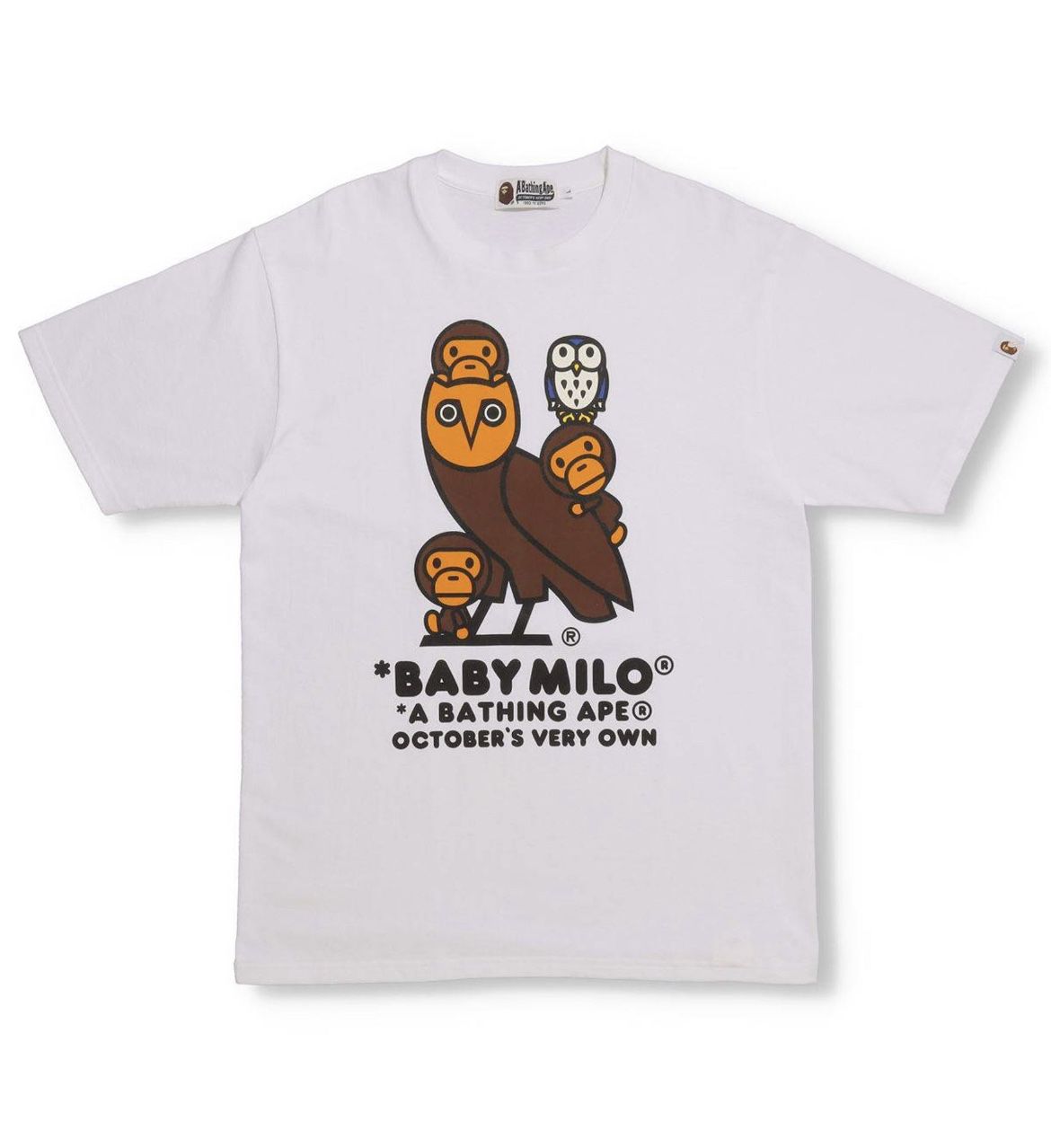 Bape Baby Milo Drake OVO Shirt