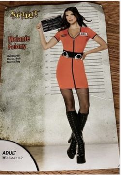 Melanie Felony XS Spandex Costume