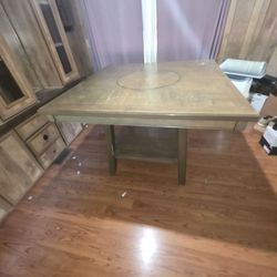 Used dinner table. Ashley furniture.