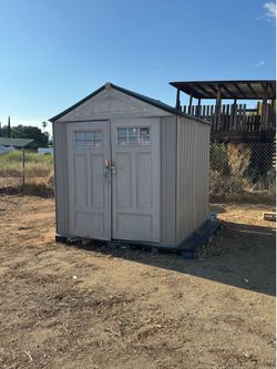 Rubbermaid shed 7’x7’