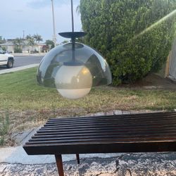 Mid Century Space Age Lamp Retro ( Wire In Not Plug In) 