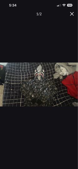 3XL bape zip up