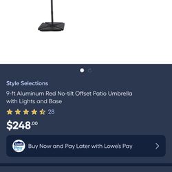 Style Selections New Umbrella In Box 