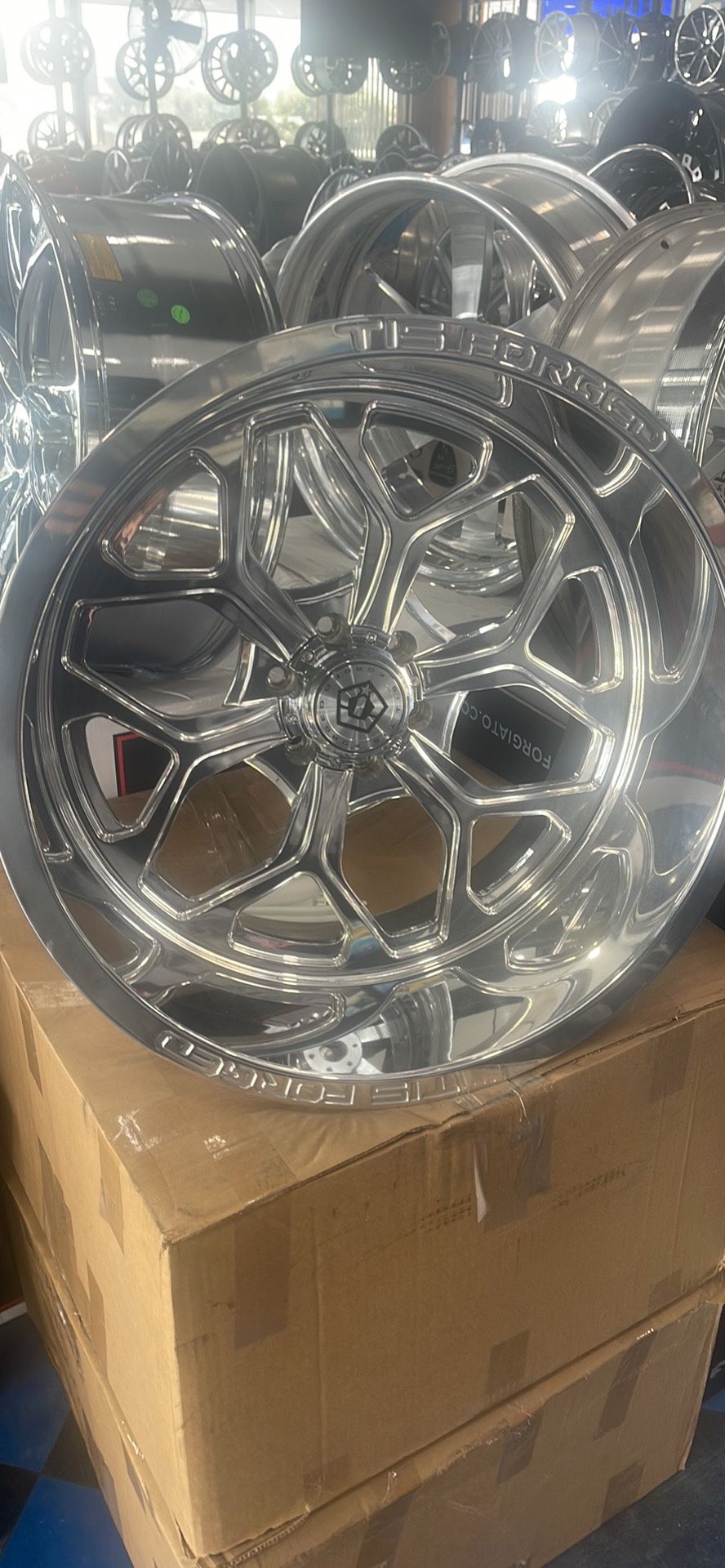 Tis Forged 24x14 Wheels 6x139.7 Wheels