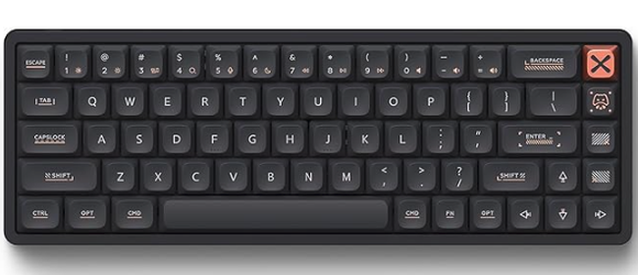 IQUNIX Magi65 Low Profile Mechanical Keyboard Wireless 65% (Shadow Black)